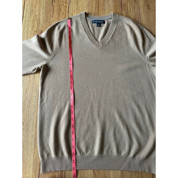 Banana Republic Extra Fine Merino Wool Tan Sweater Size Small - Picture 5 of 5